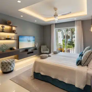 Beachfront luxury duplex penthouse within prestigious Puente Romano Resort, Marbella Golden Mile Picture 25