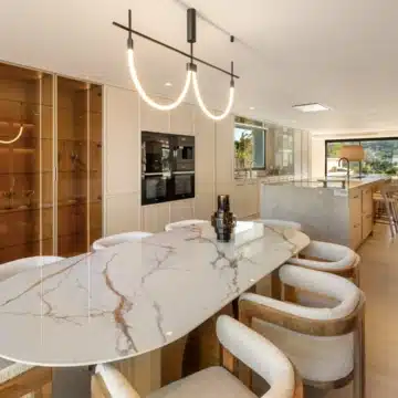 Enchanting villa with fascinating architecture nestled in Aloha, Nueva Andalucia Picture 1