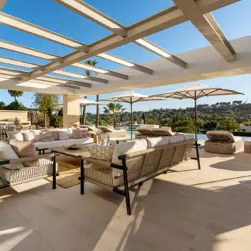 Enchanting villa with fascinating architecture nestled in Aloha, Nueva Andalucia Picture 3