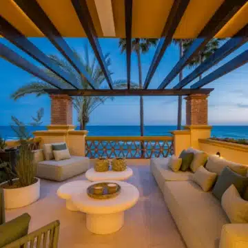 Beachfront 3-bedroom apartment offering unobstructed sea views in Rio Real, Marbella Picture 18