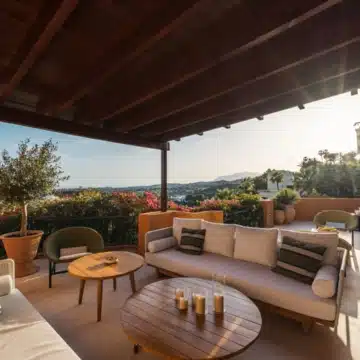 Elegant groundfloor apartment with with stunning sea views in Les Belvederes, Nueva Andalucía Picture 9