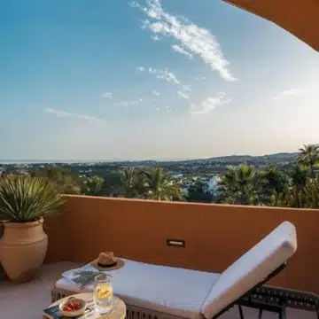 Elegant groundfloor apartment with with stunning sea views in Les Belvederes, Nueva Andalucía Picture 47