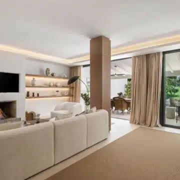 Fronline golf three-story townhouse in Los Olivos, Nueva Andalucía Picture 9