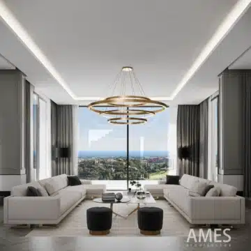 Brand new villa with panoramic views in the prestigious El Herrojo Alto, Benahavis Picture 5