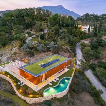 Majestic villa with cutting edge design offering sweeping panoramic sea views in El Madroñal, Benahavís Picture 59