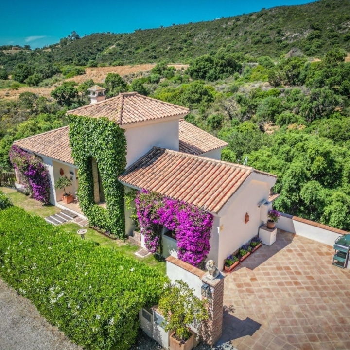 Majestic villa with breathtaking sea and mountain views in the serene Forest Hills of Estepona Picture