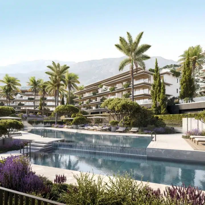 Emerald View Club Residences – Exclusive gated community with luxury buildings and a clubhouse in Buenavista, Mijas Picture