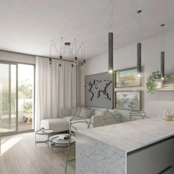 Premier Residencial – Two bedroom groundfloor apartment in Las Lagunas in Mijas Picture