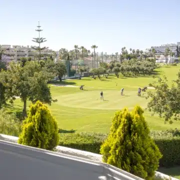 Bright two-bedroom apartment with golf and sea views in Guadalmina Alta, San Pedro de Alcantara Picture 0