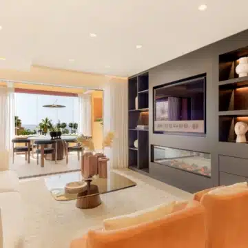 Refurbished beachfront apartment with stunning sea views in an exclusive urbanization of Los Granados del Mar, Estepona Picture 5