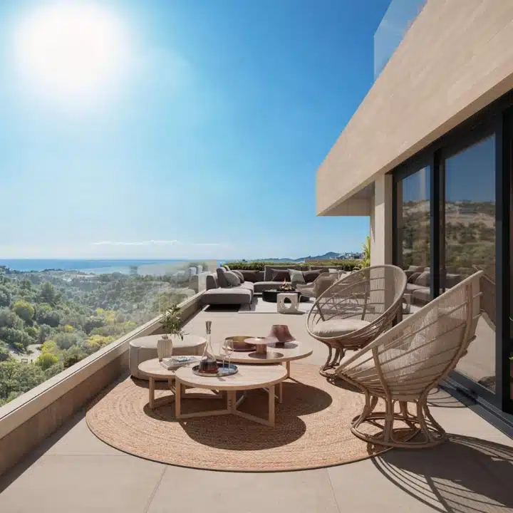 Soleil – Three bedroom duplex penthouse in Altos de los Monteros, Marbella Picture