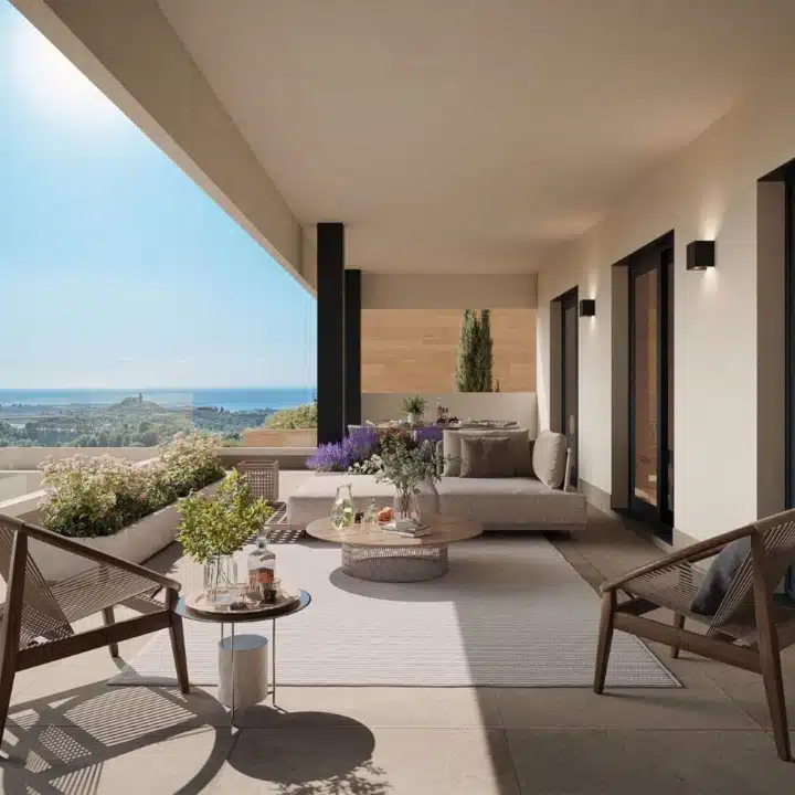 Soleil – Two bedroom apartment in Altos de los Monteros, Marbella Picture