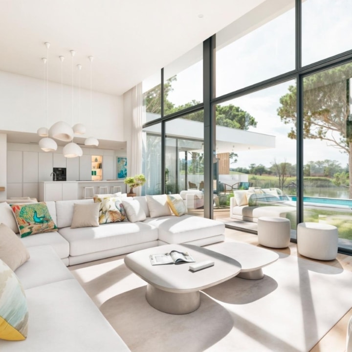 Majestic villa with panoramic sea and mountain views in Valle Romano, Estepona Picture