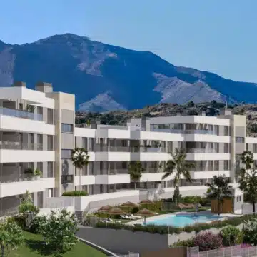 New Build Resale! 3 bedroom corner apartment on the higher elevation of Scala in the City Centre of Estepona Picture 0
