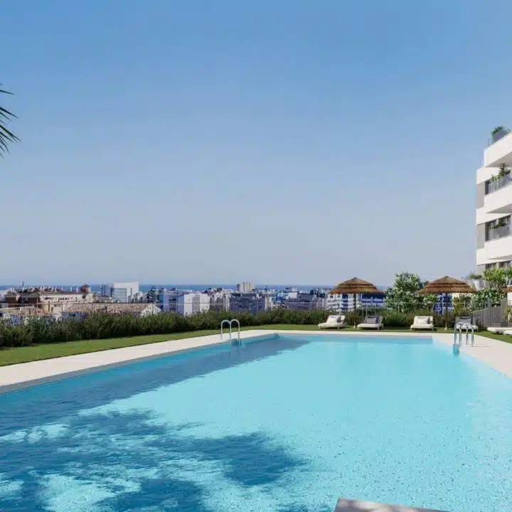 New Build Resale! 3 bedroom corner apartment on the higher elevation of Scala in the City Centre of Estepona Picture