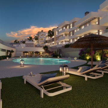 New Build Resale! 3 bedroom corner apartment on the higher elevation of Scala in the City Centre of Estepona Picture 13
