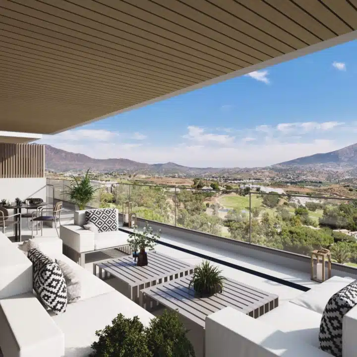 Sunrise Golf Residences – Frontline golf 2-bedroom apartment with golf views in Mijas Picture