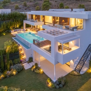 Modern six-bedroom villa situated in the gated community of Lomas de La Quinta, Benahavis Picture 57