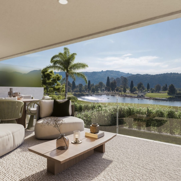 Helvet Green – Modern three bedroom groundfloor apartment in Mijas Picture