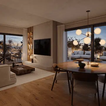 Isidora Living Las Mesas – Modern three bedroom groundfloor apartment in Estepona Picture 2