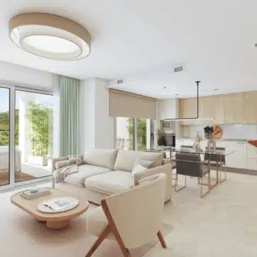 Valley Views – 2 and 3 bedroom contemporary apartments with beautiful sea views in Mijas Picture 8