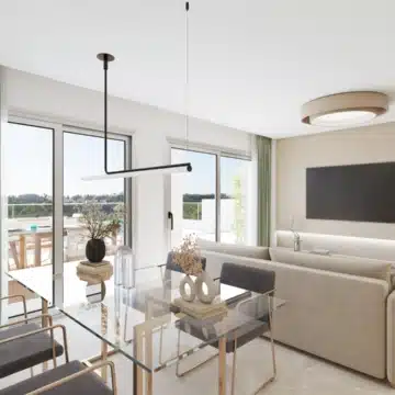 Valley Views – 2 and 3 bedroom contemporary apartments with beautiful sea views in Mijas Picture 9