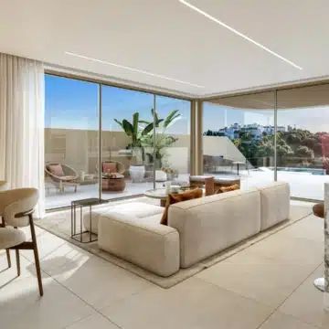 Beyond Homes – Modern semi-detached villa with pool in the privileged location Seghers, Estepona Picture 1