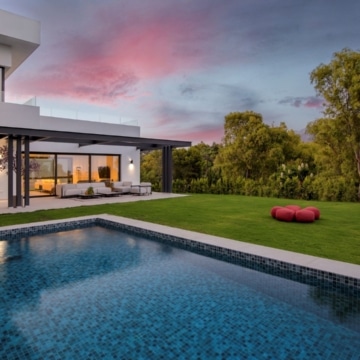 Newly built detached villa surrounded by nature in Fuente del Espanto, Benahavis Picture 11