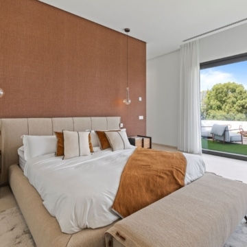 Newly built detached villa surrounded by nature in Fuente del Espanto, Benahavis Picture 1