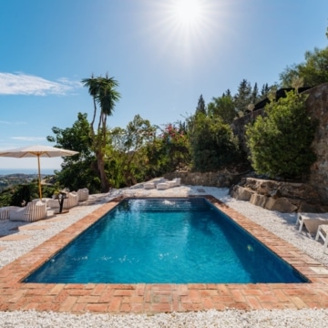 Andalusian style luxury villa with panoramic sea views in El Madroñal, Benahavis Picture 41