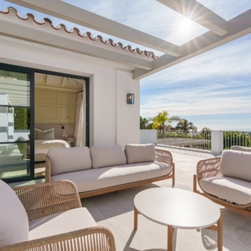 Newly renovated mediterranean home with incredible sea views in La Quinta, Benahavis Picture 45