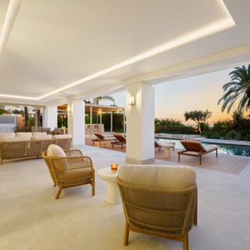 Newly renovated mediterranean home with incredible sea views in La Quinta, Benahavis Picture 56