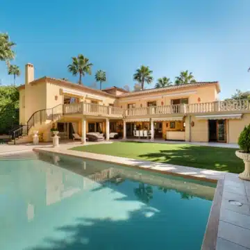 Five bedroom Mediterranean Villa offering serene views in Nueva Andalucía, Marbella Picture 3