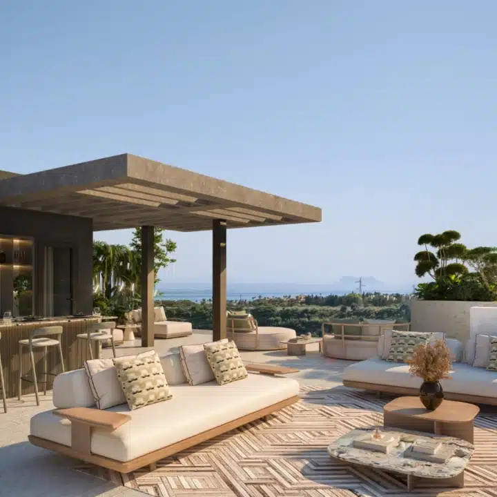 Haiku – Three bedroom residence with private garden and solarium in Cancelada, Estepona Picture