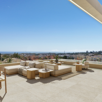 Omnia – Three bedroom penthouse with panoramic views in El Campanario, Estepona Picture 17