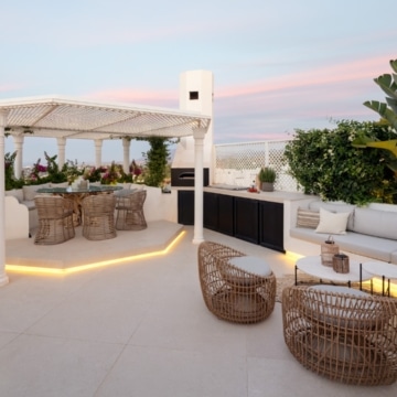 Luxury renovated four bedroom penthouse in Jardines Colgantes, Marbella Golden Mile Picture 15