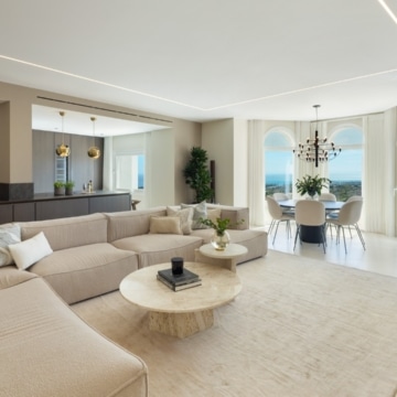 Luxury renovated four bedroom penthouse in Jardines Colgantes, Marbella Golden Mile Picture 0