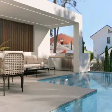 New built five bedrooms villa nestled on the beachside of Marbesa, Marbella East Picture 11