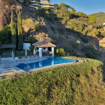 Andalusían-style five bedroom villa with panoramic sea views in Monte Mayor, Benahavís Picture 95