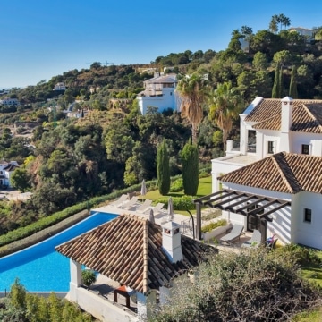 Andalusían-style five bedroom villa with panoramic sea views in Monte Mayor, Benahavís Picture 122