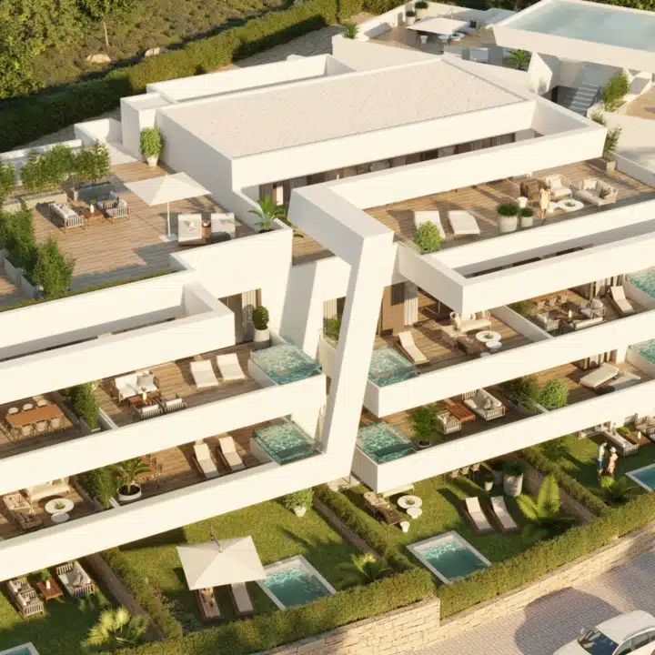 Aires del Mar – Two bedroom groundfloor apartment with spacious garden in Estepona Picture