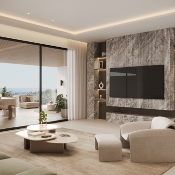Almina Residences – Duplex penthouse with breathtaking panoramic views in Estepona Picture 0