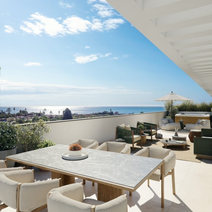 Azure Living – Two bedroom penthouse with breathtaking views in Torre del Mar, Malaga Picture