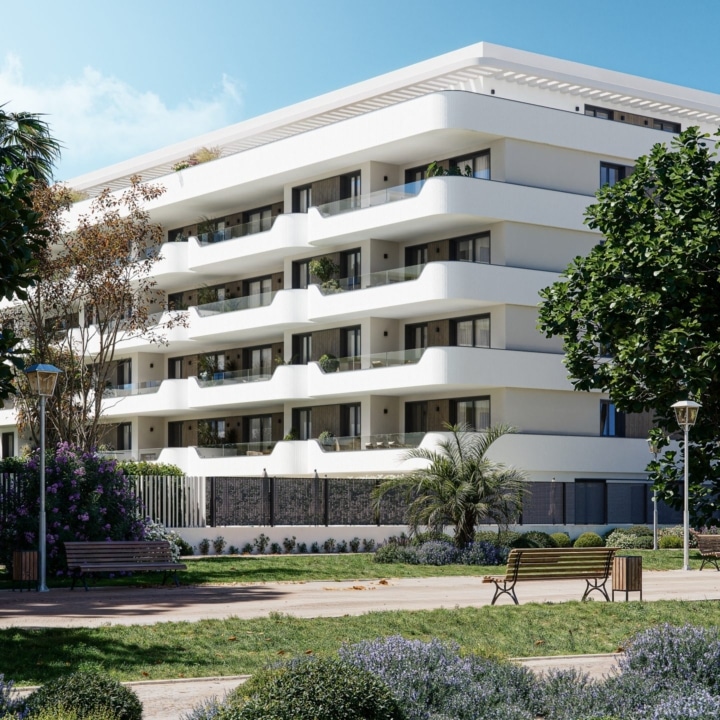 Azure Living – Two bedroom garden apartment steps from the sea in Torre del Mar, Malaga Picture