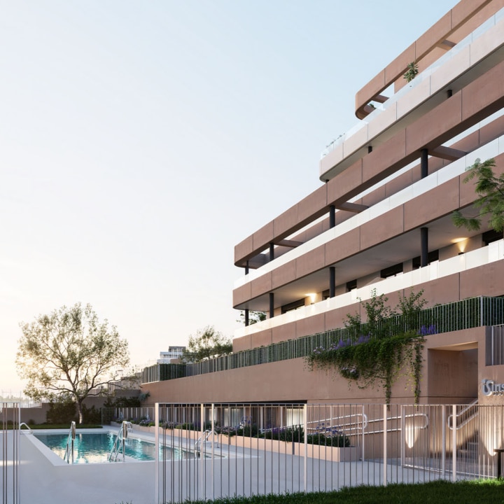 Eagle Hills – New built one bedroom apartment in the Estepona Golf Picture