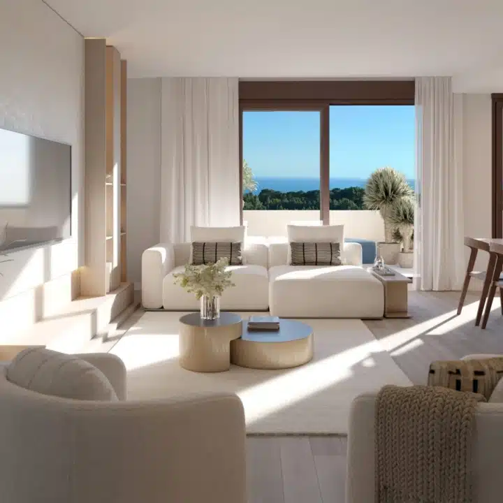 Greenity -Two bedroom apartment with beautiful open views in Mijas Picture