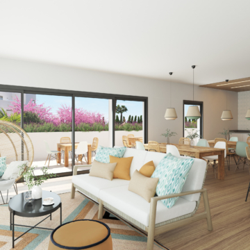 Bright Top-Floor 4-Bedroom Apartment with Sea Views and an Exceptional L-Shaped Terrace in Acqua Gardens Estepona Picture 32