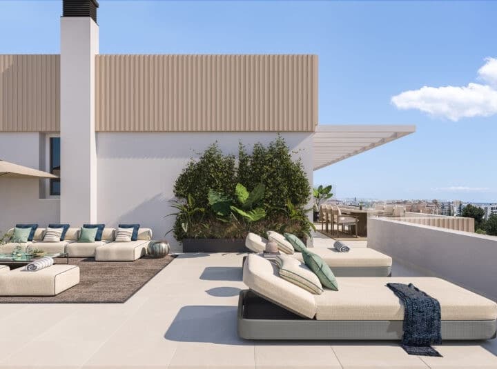 Zenith Estepona – Three bedroom penthouse with open views of Estepona Picture