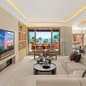 Duplex penthouse with timeless Andalusian architecture within the beachfront enclave of Torre Bermeja, Estepona Picture 0