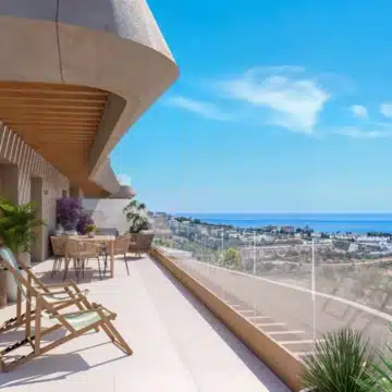 Vission Hills I – Three bedroom penthouse with sea views in La Cala de Mijas Picture 4